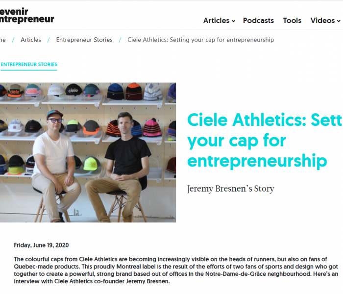 Ciele Athletics: Setting your cap for entrepreneurship