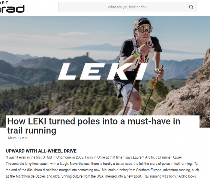 How LEKI turned poles into  a must-have in trail running