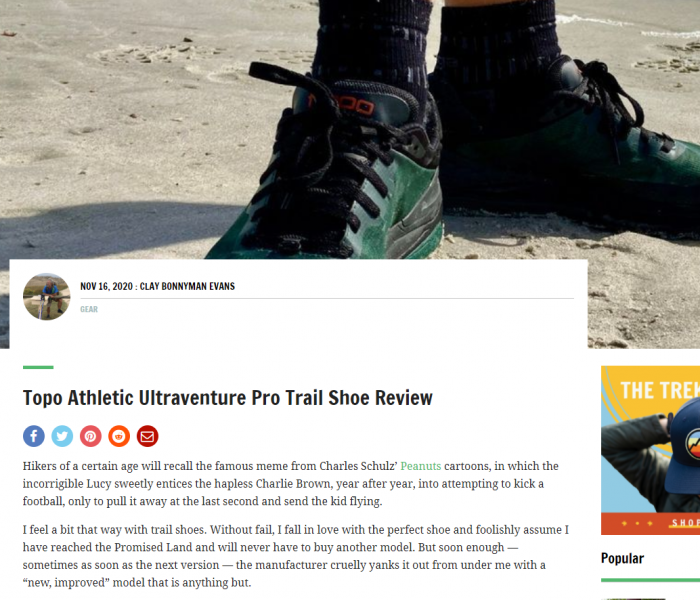 Topo Athletic Ultraventure Pro Trail Shoe Review
