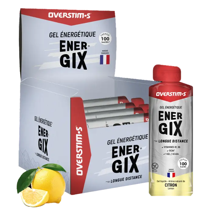 OVERSTIM.s ENERGIX Liquid Energy Gel | Flavor - Lemon | Display unit 36 gels