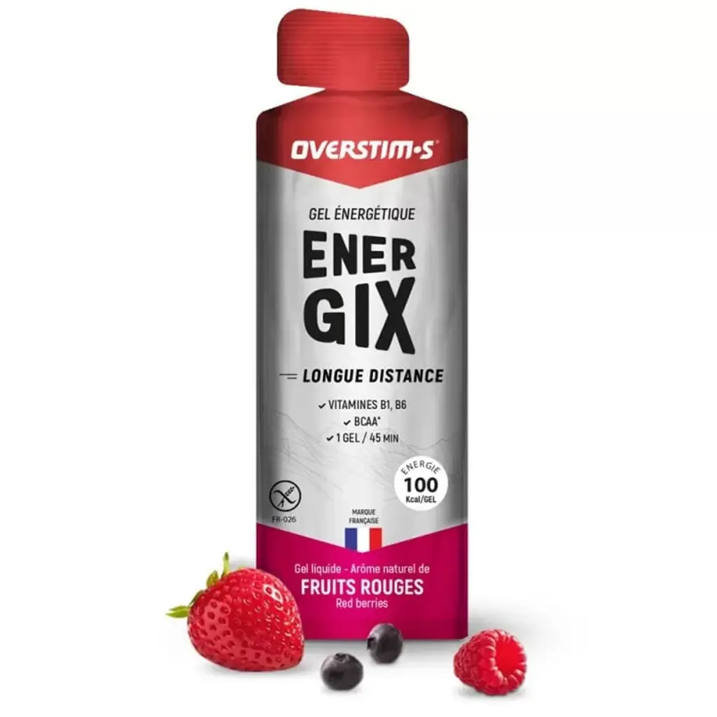 OVERSTIM.s ENERGIX Liquid Energy Gel | Flavor - Red Berries | 1 gel