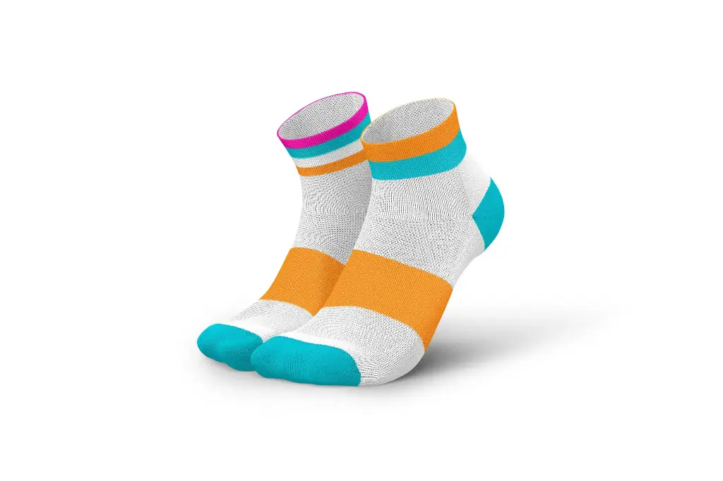 INCYLENCE RUNNING BANDS SHORT CYAN ORANGE