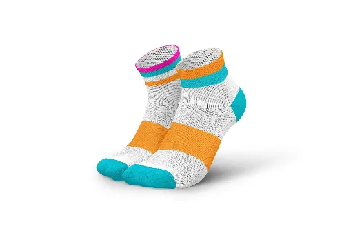 INCYLENCE RUNNING BANDS SHORT CYAN ORANGE