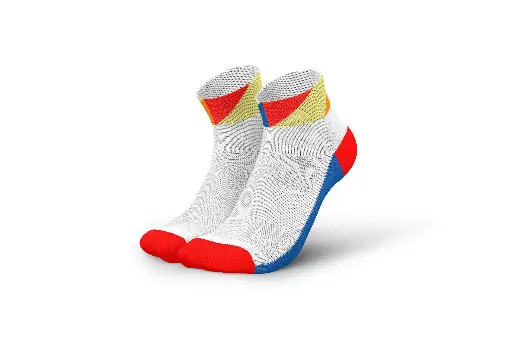 INCYLENCE RUNNING POLYGONS SHORT BLUE INFERNO